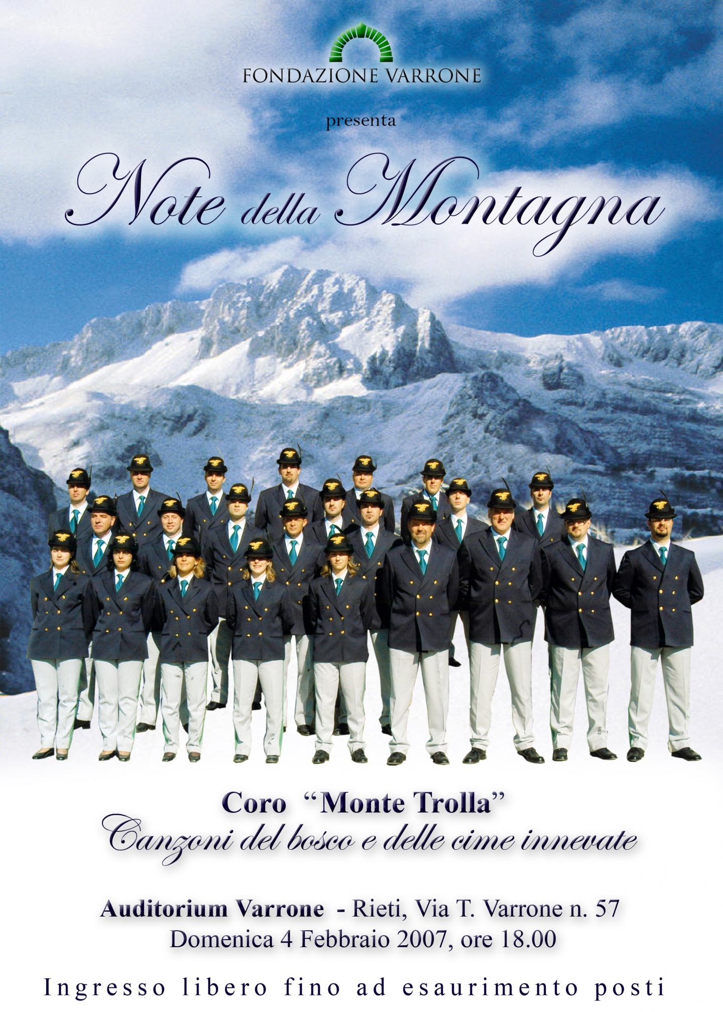 Concerto Del Coro Monte Trolla