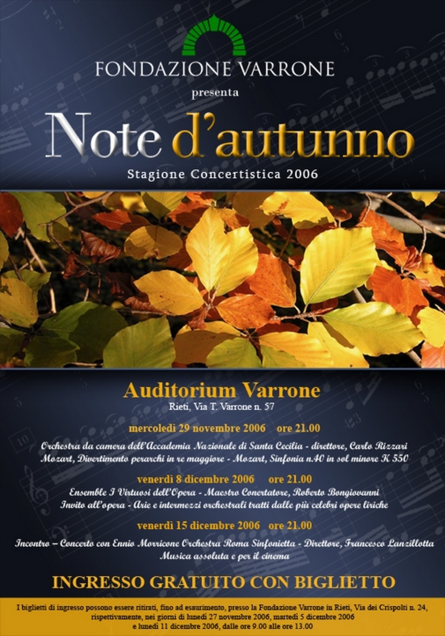 Note D'autunno 2006