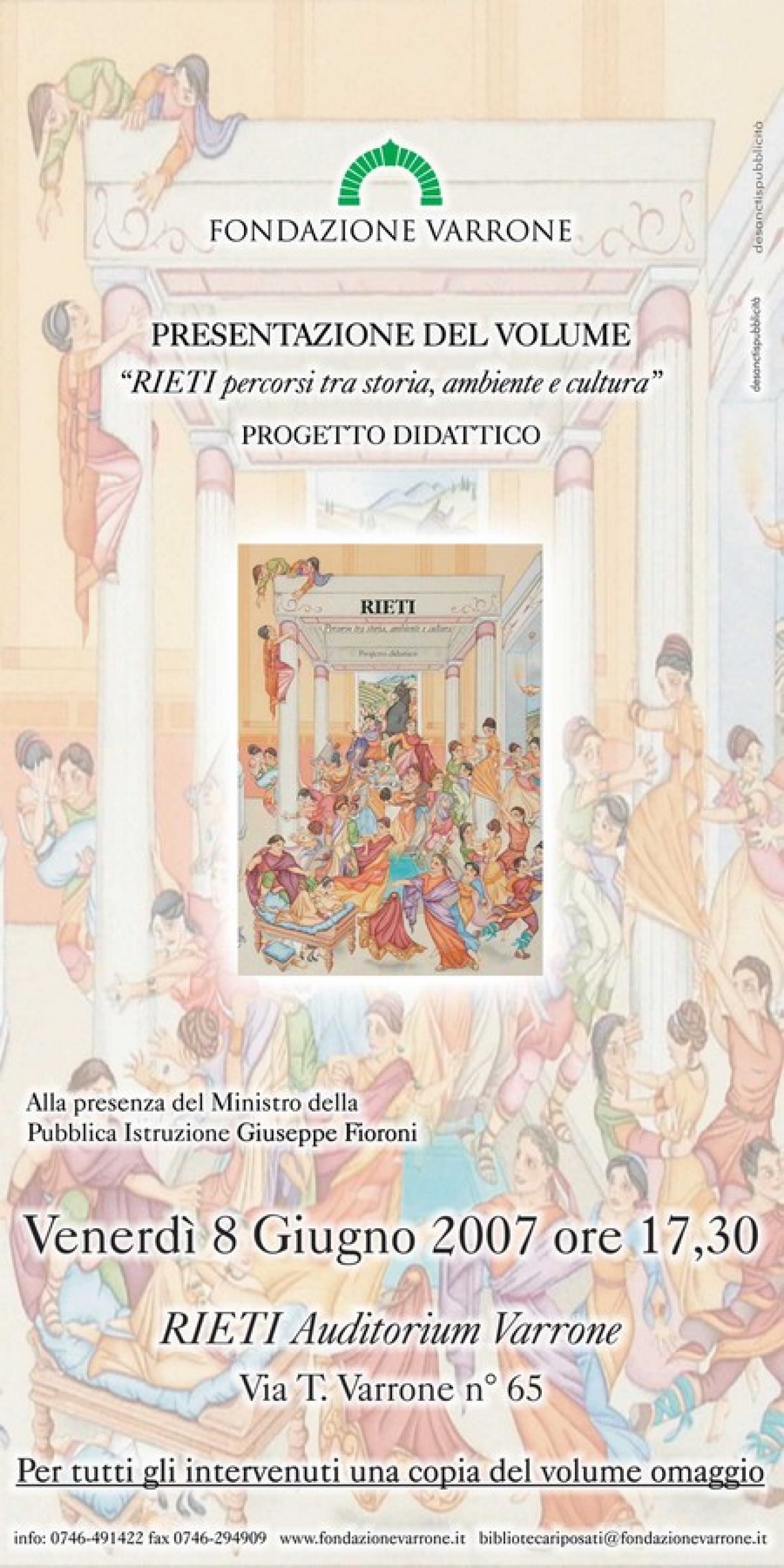 Presentazione del libro "Rieti. Percorsi tra storia, ambiente e cultura"