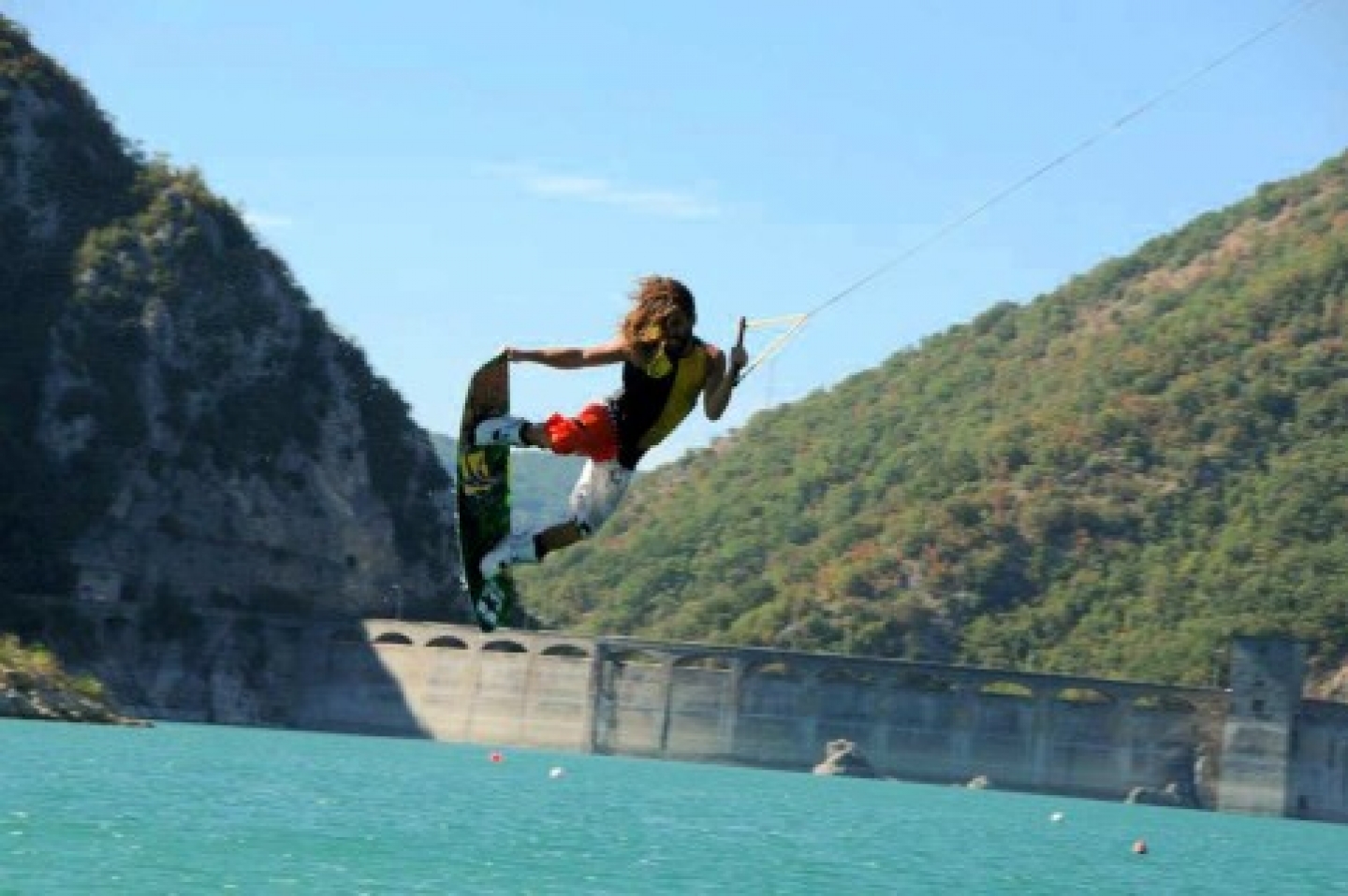 I campionati europei di Wakeboard al lago del Salto