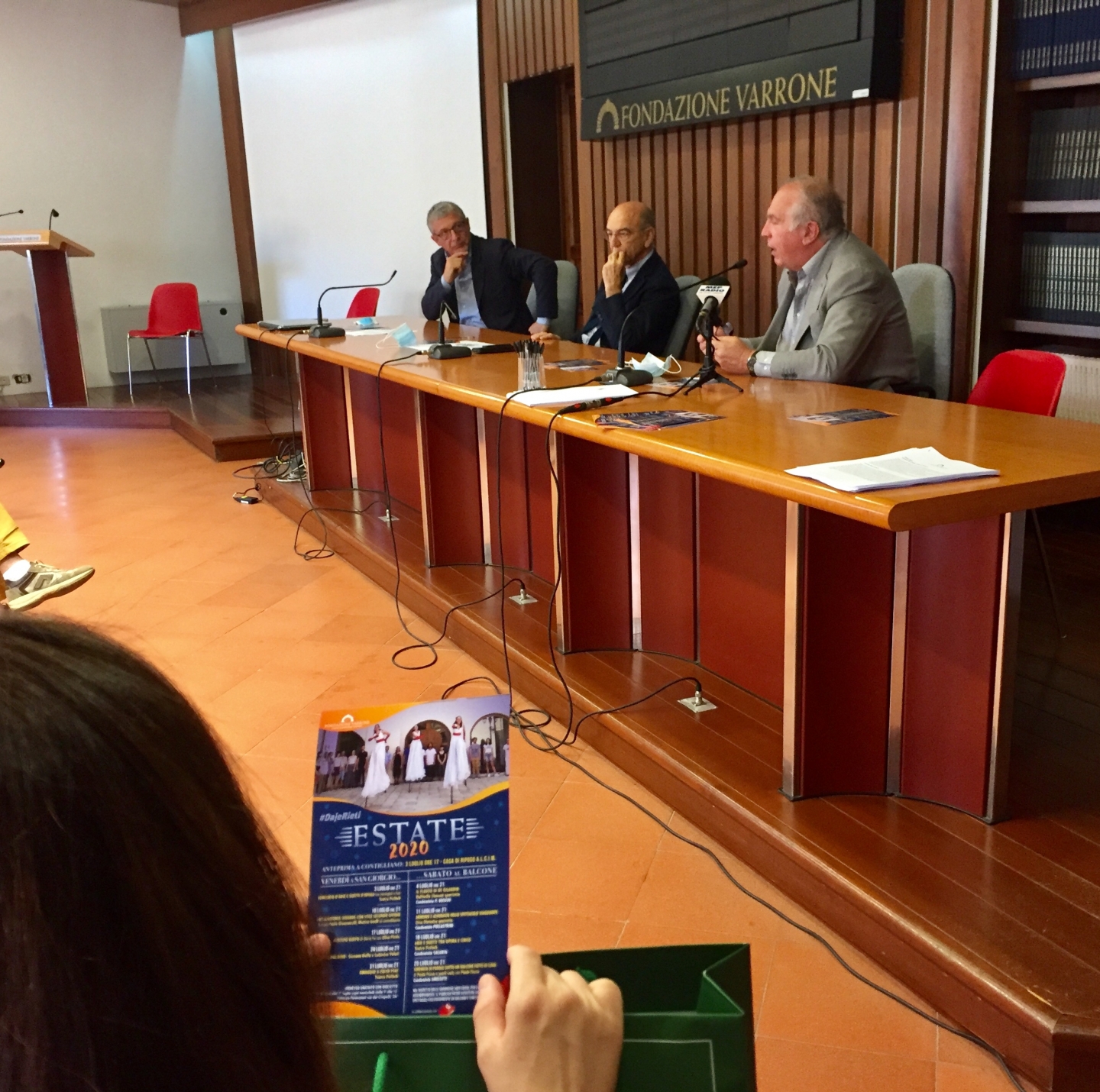 Luglio 2020: venerdì a San Giorgio, sabato al balcone