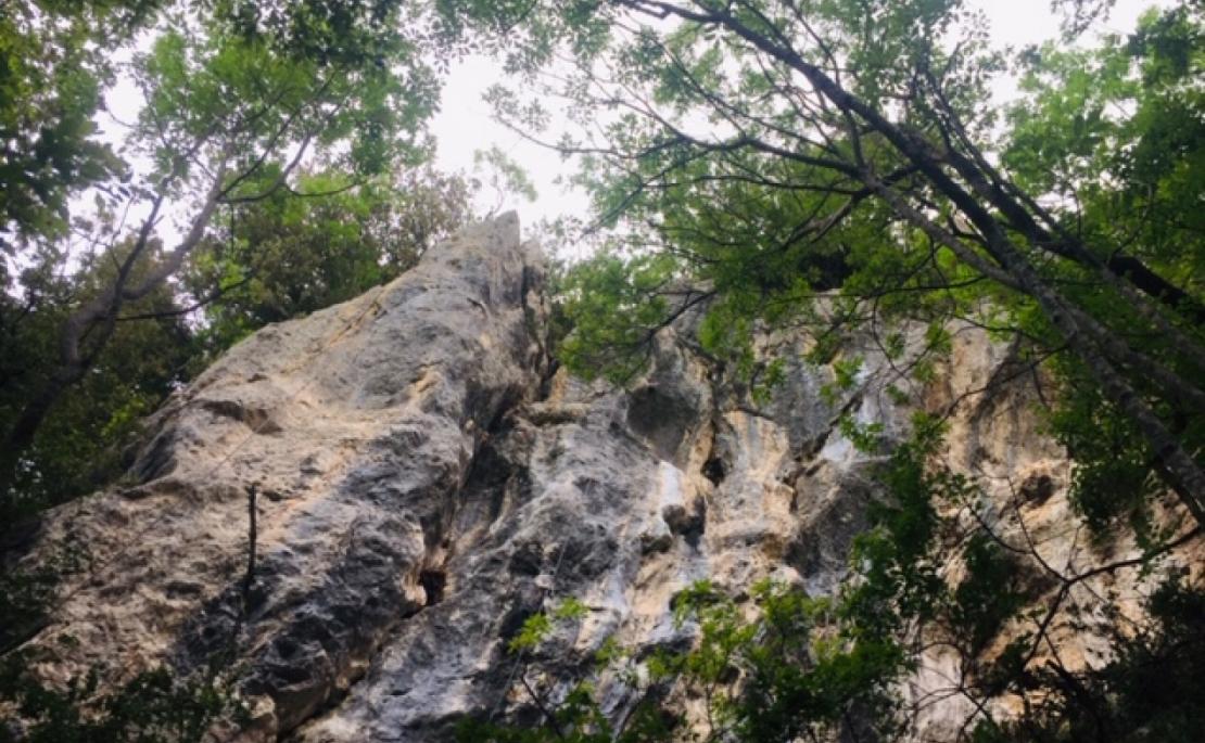 Arrampicare a Rieti, ecco la falesia di Morro