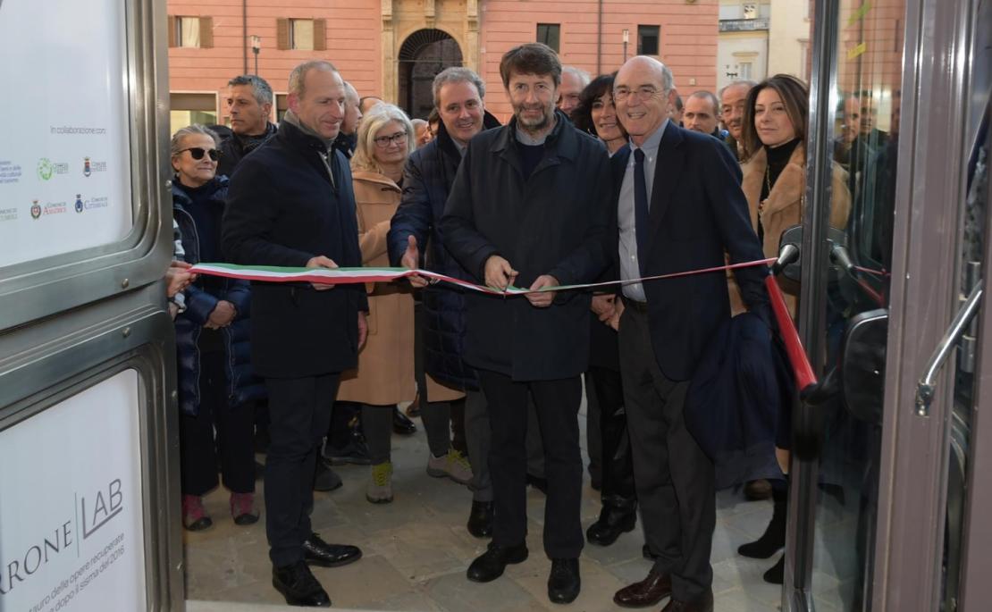 Il Varrone Lab, “un esempio da esportare”: l’inaugurazione col ministro Dario Franceschini