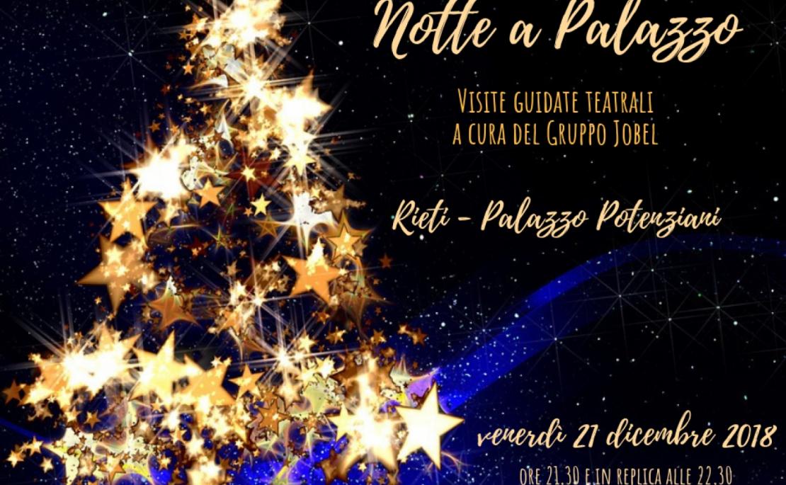 Torna a grande richiesta "Notte a Palazzo" a cura del Gruppo Jobel