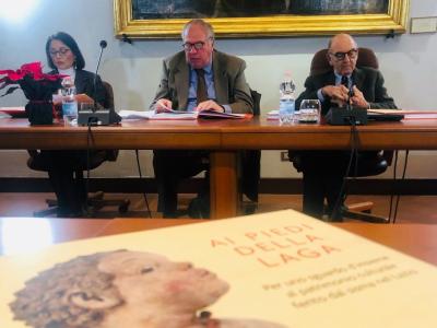L’architetto Stefano Boeri alla presentazione del libro su Amatrice