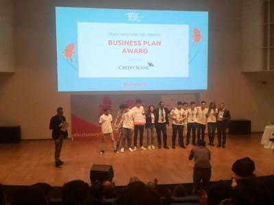 Lo scientifico Jucci vince a Milano il Business Plan Award