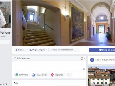 Online la nuova pagina facebook “Fondazione Varrone"