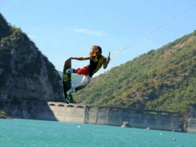 I campionati europei di Wakeboard al lago del Salto