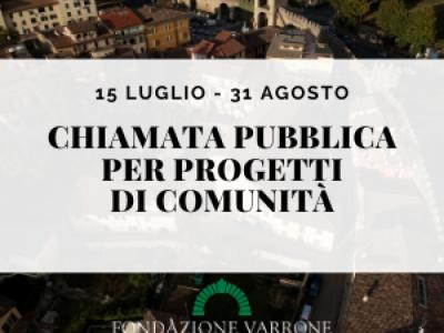 Chiamata pubblica per progetti di comunità