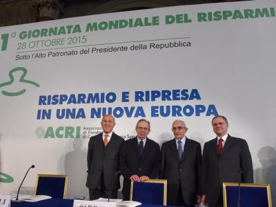 91^ GIORNATA MONDIALE DEL RISPAMIO PROMOSSA DALL’ACRI