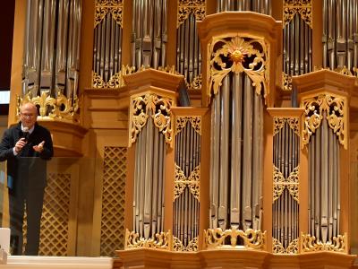 L'organista Federico Del Sordo