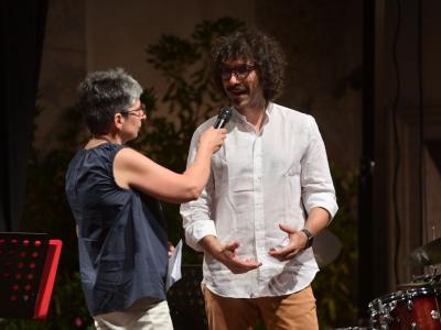 Il direttore artistico del Fara Music Festival Enrico Moccia