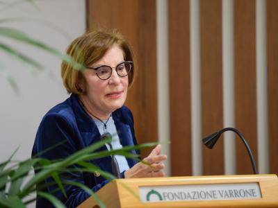 La consigliera Maria Rita Pitoni ha portato il saluto della Fondazione