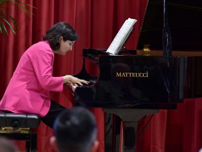 La pianista Valentina Gentile