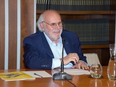 Il saluto del presidente della Fondazione Varrone Mauro Trilli